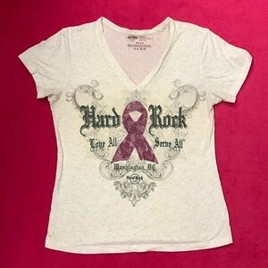 3/$20✨Hard Rock Cafe Breast Cancer Awareness Washington DC